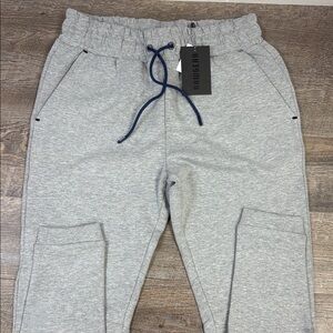 RAWGEAR Men’s Grey / Navy Joggers – Size Large -NWT